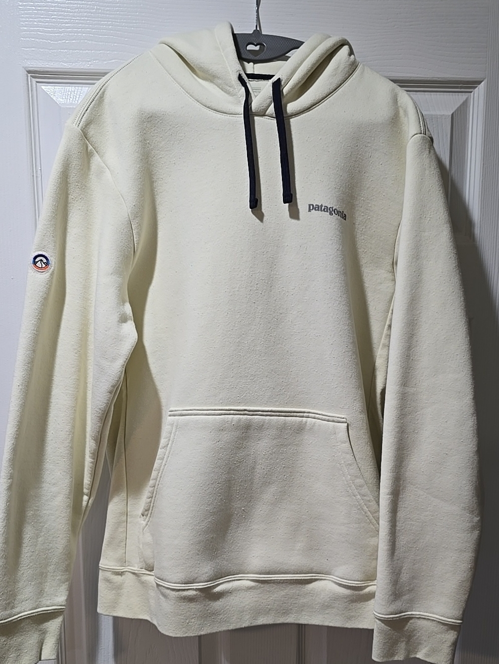 Patagonia Uprisal Cream Hoodie Sweatshirt Size W's L / M's M